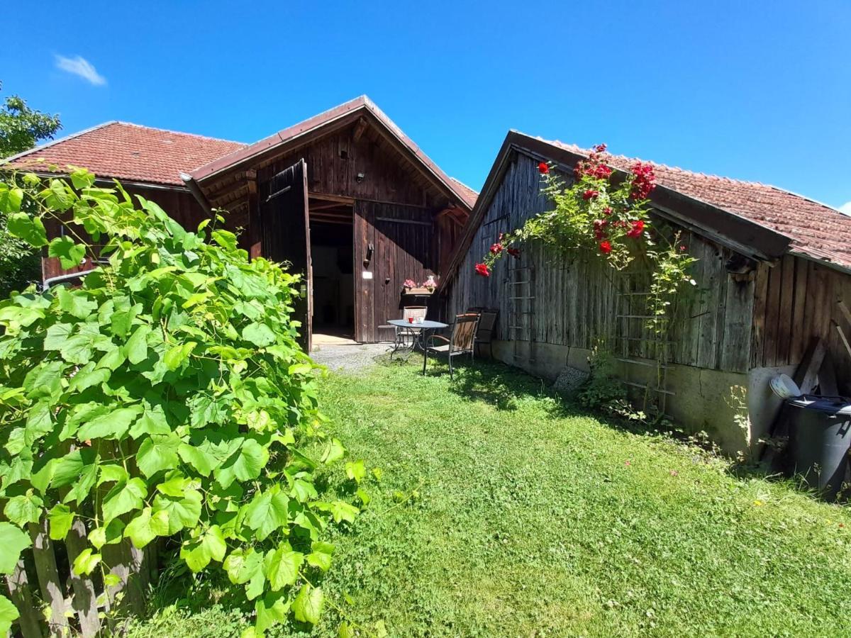 Ferienwohnung Im Seidlerhof Mit Balkon Und Garten 洛恩巴赫 外观 照片