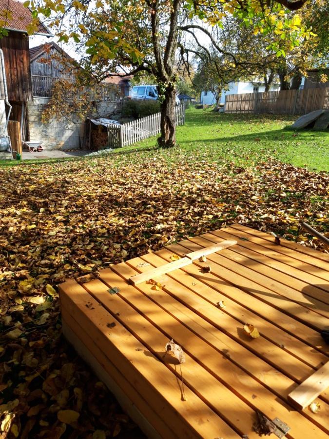 Ferienwohnung Im Seidlerhof Mit Balkon Und Garten 洛恩巴赫 外观 照片